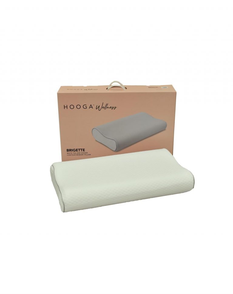 Brigette White Tea & Ginger Contour Memory Pillow HOOGA