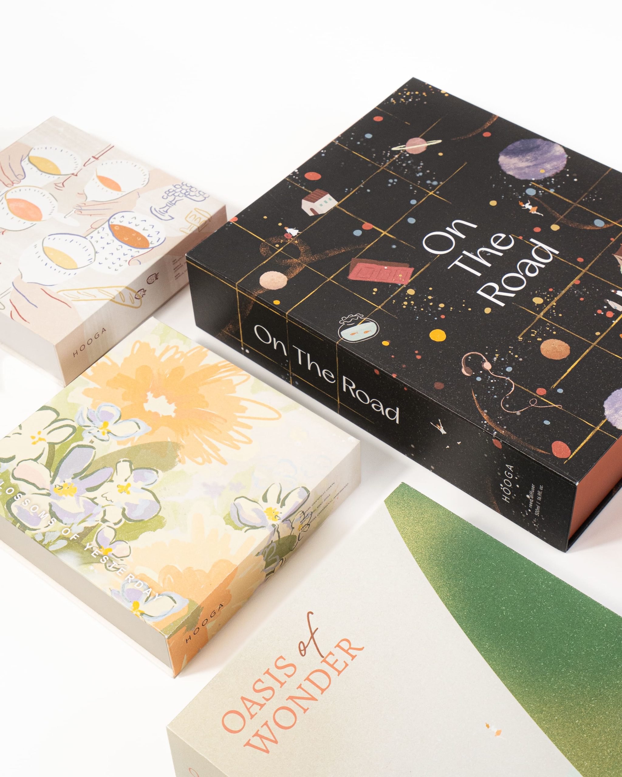 Hygge Library Series packaging group photo 6