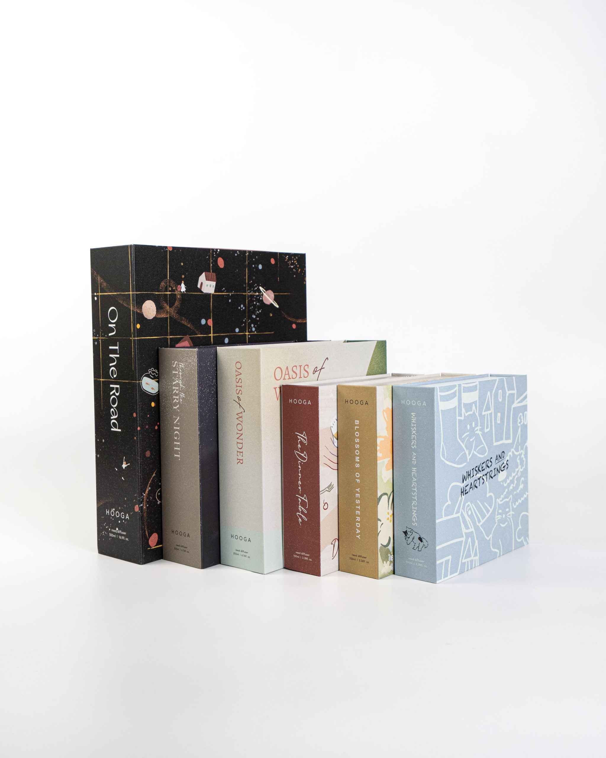 Hygge Library Series packaging group photo 7